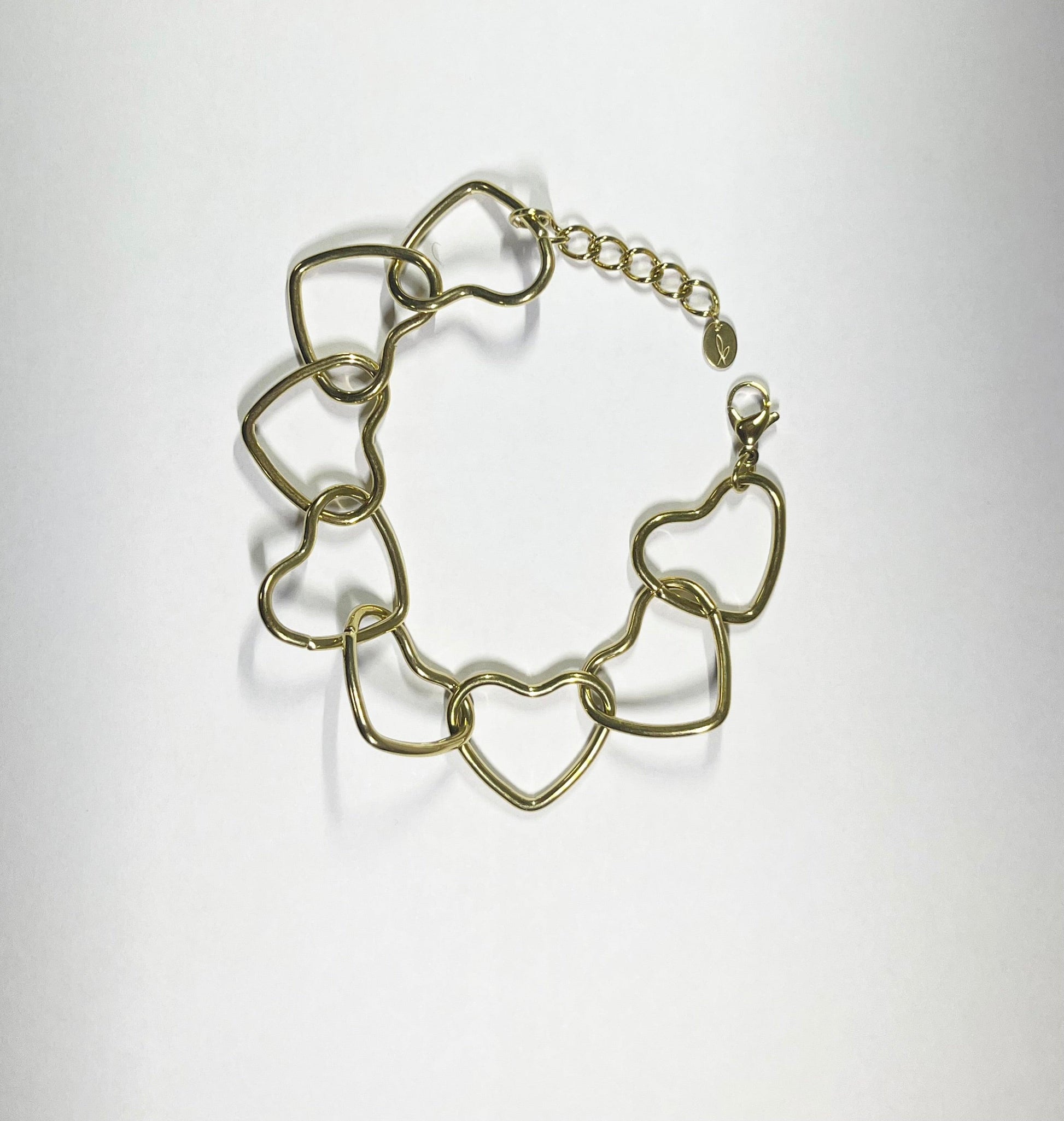 Bracelet or coeur - LNC