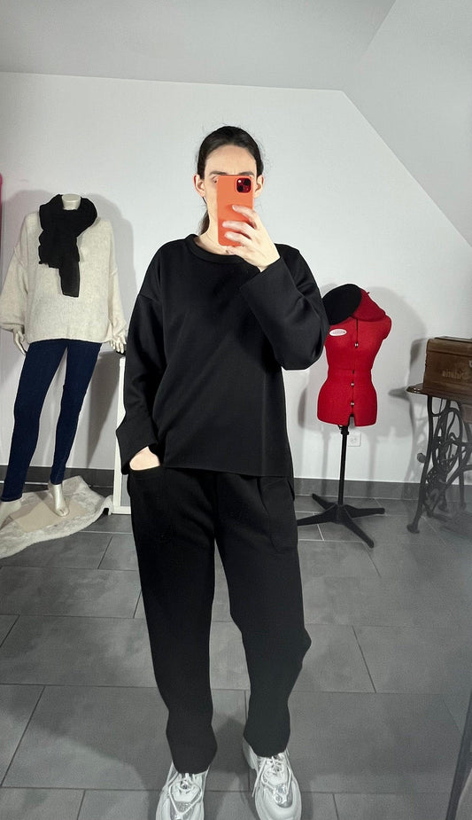 Ensemble haut oversize et pantalon décontracté - LNC